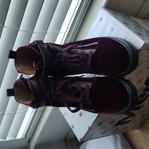 Calvin Klein combat boots